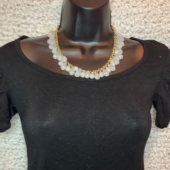 Teardrop Bib Statement Necklace - Picture 2 of 5